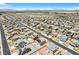 Aerial view of a large new housing development at 3929 E Weld Ave, Pahrump, NV 89061