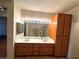 Bathroom with double vanity and ample storage at 3378 Pheasant Canyon Way # 1003, Laughlin, NV 89029