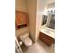 Small bathroom with single vanity and toilet at 3378 Pheasant Canyon Way # 1003, Laughlin, NV 89029