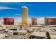 Aerial perspective of Trump Hotel among other resorts at 2000 N Fashion Show Dr # 4822, Las Vegas, NV 89109