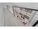 Elevated view of a dining area with hardwood floors, and a staircase leading down at 916 Vegas Valley Dr, Las Vegas, NV 89109