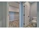 Bathroom with toilet and access to walk-in closet at 3525 Umatilla Ave, Pahrump, NV 89061