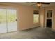 Main bedroom with sliding door to private balcony at 6528 Chebec St, North Las Vegas, NV 89084