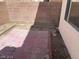 Small backyard patio with pink tile at 2506 Lady Elizabeth Ct, North Las Vegas, NV 89031