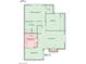 Two-bedroom floor plan showing 948 sq ft at 3749 Carlyle Dr # 57, Las Vegas, NV 89115