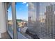 Stunning panoramic city views from the condo at 3722 Las Vegas Blvd # 1701, Las Vegas, NV 89158