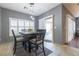 Casual dining area with sliding door access to backyard patio at 1240 Country Club, Laughlin, NV 89029