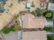 Aerial view showing house, yard, and neighboring properties at 1240 Country Club, Laughlin, NV 89029