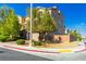 Modern home with attached garage, landscaping and curb appeal at 10472 Blue Rock St, Las Vegas, NV 89178