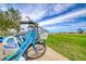 Enjoy the community with complimentary bikes at 593 Desert Bluebell Ct, Henderson, NV 89011