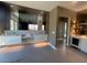 Modern bathroom with double vanity and built-in shelving at 10 Chisel Crest Ct, Henderson, NV 89012