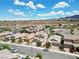 Neighborhood aerial highlighting attractive homes, manicured lawns, and community aesthetics at 2130 Danzinger Pl, Henderson, NV 89044