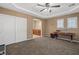 Spacious bonus room, perfect for a home office or gym at 7364 Salvadora Pl, Las Vegas, NV 89113