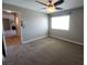 Bright bedroom with access to living area and fireplace at 8600 W Charleston Blvd # 2025, Las Vegas, NV 89117