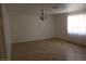 Dining room with tile floors and a chandelier at 6687 Atwood Ave, Las Vegas, NV 89108