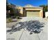 One story house with attached garage and desert landscaping at 3656 Bella Legato Ave, North Las Vegas, NV 89081