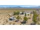 Aerial view of a house on a large lot in a desert setting at 2441 Ottawa St, Sandy Valley, NV 89019