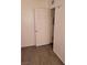 Bedroom with gray vinyl flooring and closet at 424 Stanford St, Las Vegas, NV 89107