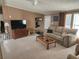 Spacious living room with a neutral color scheme and ample natural light at 41 W Zapata Dr, Pahrump, NV 89048