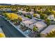 Aerial view showcasing the property and surrounding neighborhood at 211 Sandpiper Village Way, Henderson, NV 89012