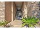 Building entry with stairs and landscaping at 5185 Indian River Dr # 225, Las Vegas, NV 89103