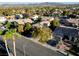 Aerial view of house with mountain views at 2547 Quail Canyon Ave, Henderson, NV 89074