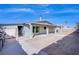 Large backyard with covered patio and storage at 4409 Edward Ave, Las Vegas, NV 89108