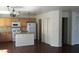 Kitchen features granite countertops and light wood cabinets at 9076 Quarrystone Way, Las Vegas, NV 89123