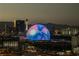 Night view of Sphere and Las Vegas Strip at 125 E Harmon Ave # 3309, Las Vegas, NV 89109