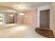 Dining room features mirrored walls and parquet flooring at 725 N Royal Crest Cir # 236, Las Vegas, NV 89169