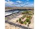 Bird's-eye view of the property, highlighting its proximity to Allegiant Stadium and the airport at 1860 E Ford Ave, Las Vegas, NV 89123