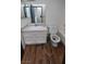 Bathroom with vanity, toilet and bathtub at 5107 Greene Ln # L/B, Las Vegas, NV 89119