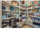 Well-organized pantry with ample shelving for storage at 2558 Blossom Ave, Pahrump, NV 89048