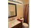 Bathroom with single vanity and shower/tub combo at 3337 Autumn Veil St, Las Vegas, NV 89129