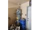 Water heater located in garage at 4224 Falcon Hill St, North Las Vegas, NV 89032