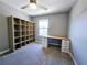 Bedroom with built-in shelving and desk at 10817 San Millan Ave, Las Vegas, NV 89166