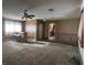 Living room features a built-in bar and carpeting at 3416 Thom Blvd, Las Vegas, NV 89130