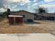 Backyard with shed, providing ample outdoor space at 3416 Thom Blvd, Las Vegas, NV 89130