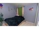 Cozy bedroom with double bed, window, and closet at 1312 Denarius Cir, Las Vegas, NV 89101