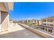 Spacious balcony overlooking community with city views at 9205 Tesoras Dr # 401, Las Vegas, NV 89144