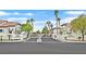 Gated community entrance to Allure Townhomes at 1216 Fascination St # 0, Las Vegas, NV 89128