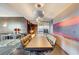 Sleek dining area with modern table and leather chairs at 4381 W Flamingo Rd # 3021, Las Vegas, NV 89103