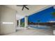 Covered patio with a view of the pool and backyard at 9795 La Cienega St, Las Vegas, NV 89183