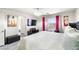 Primary bedroom with large bed and city views at 2795 Murray Hill Ln, Las Vegas, NV 89142