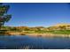 Serene lake view with golf course at 1254 Calcione Dr, Henderson, NV 89011