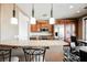 Modern kitchen with stainless steel appliances and granite countertops at 1254 Calcione Dr, Henderson, NV 89011