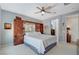 Spacious main bedroom with king-size bed and built-in storage at 8286 Skye Gorge St, Las Vegas, NV 89166