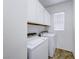 Convenient laundry room with washer and dryer at 3881 Burma Rd, North Las Vegas, NV 89032