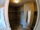 Spacious walk-in closet with built in shelving at 137 Serpens Ave, Las Vegas, NV 89183