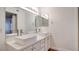 Modern bathroom with double sinks and updated vanity at 3059 Key Largo Dr # 104, Las Vegas, NV 89120